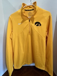 Pullover Iowa Hawkeyes Nike DRI FIT Cuarto Cremallera - Para hombres Mediano - Imagen 1 de 8