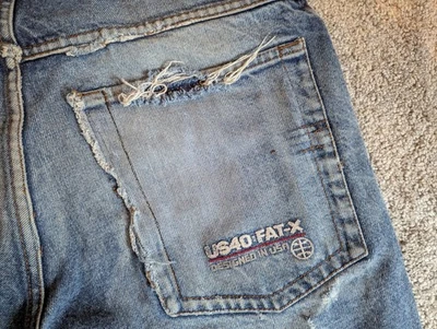 US 40 Baggy - Short - FAT-X Bund 34 inch - Skater Hose - gebraucht aber geil !! - Bild 1 von 4