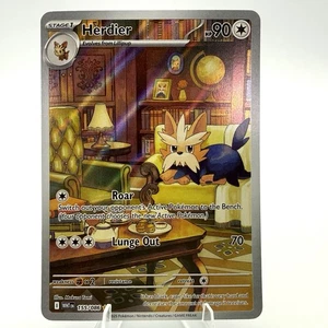 Herdier Illustration Raro SV: Blanco Flare 155/086 Casi Nuevo Paquete Fresco - Imagen 1 de 11