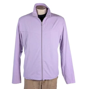rag & bone Men's Lightweight Full Zip Jacket, Casual Lavender Sz L NWT $350 - Picture 1 of 8