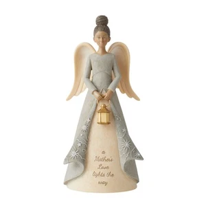 Enesco Foundations Mother Love Lights the Way Angel Figurine 7.75 Inch - Picture 1 of 2