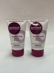 Lot Of 2 Dermend Moisturizing Bruise Formula Cream 4.5 oz. - Picture 1 of 3