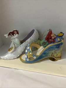 DISNEY BRADFORD DISNEY ONCE UPON A PANTOFOLE ARIEL E ORNAMENTI ARIEL DA SPOSA - Foto 1 di 5
