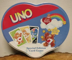 Vtg Care Bears Special Edition Uno Card Game Collector’s Tin INCOMPLETE  - Picture 1 of 10