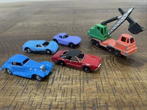 Tootsie Toy Mobile Construction Steam Shovel Truck & Car Lot Vintage Diecast - Picture 1 of 13
