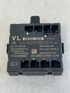 2013 MERCEDES E350 C207 LEFT DRIVER FRONT DOOR CONTROL MODULE 2129004014 - Picture 1 of 9