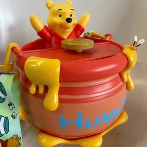 Disney Winnie The Pooh Popcorn Bucket Disneyland Exclusive - Picture 1 of 5