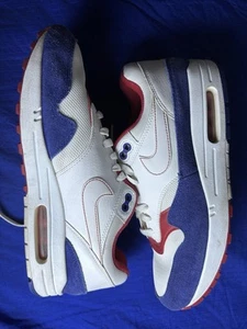 Nike Air Max 1 USA Red White Blue 2019 Size 9.5 Mens - Picture 1 of 8