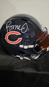 Rom Odunze authentisches Autogramm Display Helm Chicago Bears Fanatics BIG AUTO - Bild 1 von 7