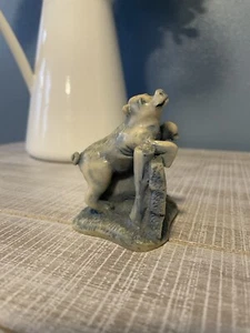 handgefertigte Marmor Schwein Figur Figur Georgia USA - Bild 1 von 5