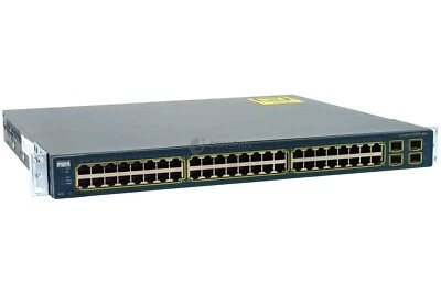 WS-C3560G-48TS-S CISCO CATALYST 3560G 48PORT 1GB ETHERNET 4PORT 1GB SFP SWITCH - Image 1 of 4