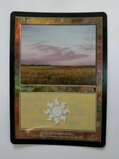 MTG FOIL ODYSSEY PLAINS NM #334 MAGIC THE GATHERING BASIC LAND CARD ENGLISH