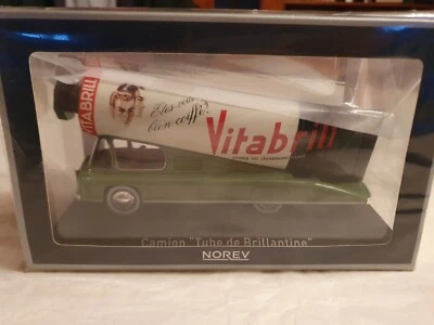 CAMION TUBE DE BRILLANTINE  "VITABRILL"    NOREV  REF PM 0100  NEUF  1/43 - Photo 1/2