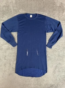 T-shirt JE Morgan uomo XXL manica lunga Johns made in USA cialda termica vintage - Foto 1 di 9