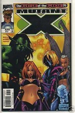 Mutant X 1998 series # 7 near mint comic book