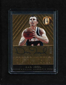 Dan Issel 2014-15 Gold Standard ETCHED IN GOLD Auto #/99 ON-CARD Nuggets HOF'er