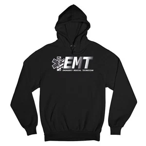 EMT Emergency Medical Technician Sweatshirt EMS Paramedic Star of Life Hoodie - Picture 1 of 41