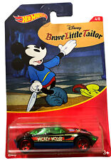 2018 Hot Wheels #4/8 Disney Brave Little Tailor Mickey Mouse Avant Garde Car New