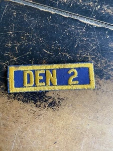 Parche/insignia de los Boy Scouts BSA: Cub Scout: Den 2 - Imagen 1 de 2