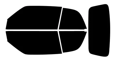 Тонировка окна для кабриолета Volkswagen Cabrio 1996-2002 комплект предварительно нарезанной керамической пленки - Изображение 1 из 4