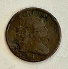 Damaged- 1803 Draped Bust U.S. Half Cent, See Other Coins