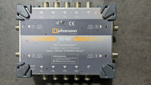 Johansson 9740 SCR 5 Inputs 4 Outputs + 4603 3 Way Smart Splitter + PSU