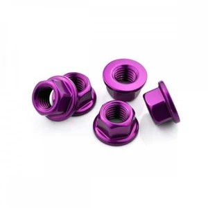 Kit de tuercas piñón trasero de aluminio Aprilia RSV4 fábrica 15-17 - violeta - Imagen 1 de 1
