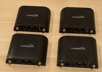 (Lot of 4) CradlePoint IBR600LPE Cellular Routers *Untested* - Image 1 of 4