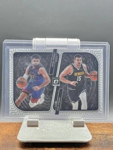2023-24 Optic Basketball Nikola Jokic Jamal Murray Optical Illusions #3 - Picture 1 of 2