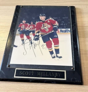 Scott Mellanby Mounted Signed Photo - Picture 1 of 4