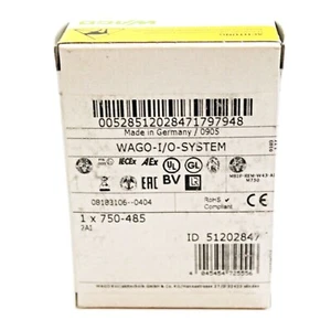 750-485 New In Box WAGO 750-485 2-Channel Analog Input Module 750485 - Picture 1 of 1