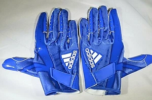Adidas Cobalt Blue ADI 6.0 NFL Football Gloves Receiver Tacky Grip 3XL l - Picture 1 of 9
