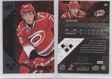 2011-12 Upper Deck Black Diamond Ruby /100 Justin Faulk #185 Rookie RC