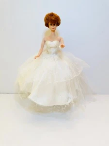 1959 Mattel Barbie Wedding Day Bridal Gown Wedding Day #972 Tagged ~ No Doll - Picture 1 of 23