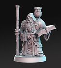 Dramnir Dwarf Wizard With Owl Miniature By RN Estudio Dungeons And Dragons DND