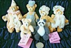 Miniature Teddy Bears Mixed Lot of Six Artist Made Handmade - OOAK