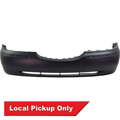 New Front Bumper Cover W/O Fog Light For 1998-2002 Lincoln Town Car FO1000420 - Изображение 1 из 4