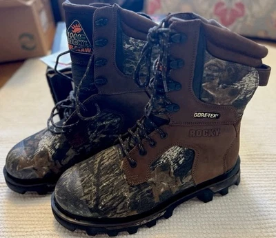Rocky Arctic BearClaw Gore-Tex Insulated Hunting Boot - Camo Men’s 9 1/2 W - Image 1 of 4