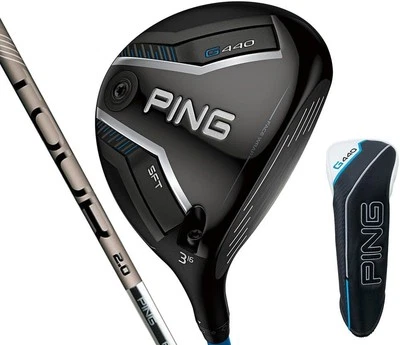 PING G440 SFT Fairway Wood TOUR 2.0 CHROME 65 Carbon Flex:X Loft:22  2025 Model - Image 1 of 4