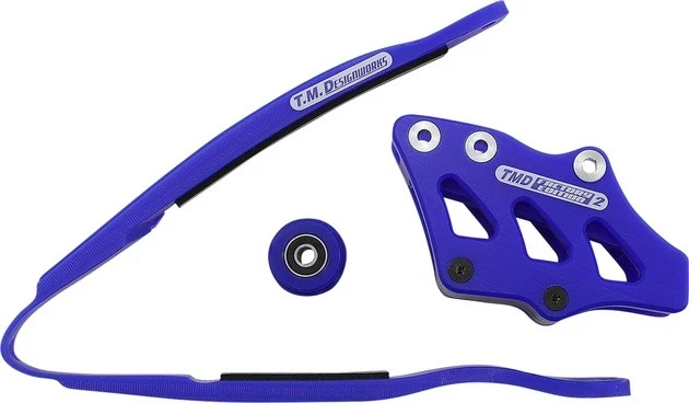 TM Designworks Baja-Rally Cadena Slide-N-Guía Kit Azul para Yamaha YZ250F/YZ450F Foto 1 de 1