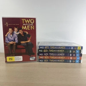 Two And A Half Men Season 1-6 DVD Comedy TV Series 1 2 3 4 5 6 Region 4 PAL - Picture 1 of 16