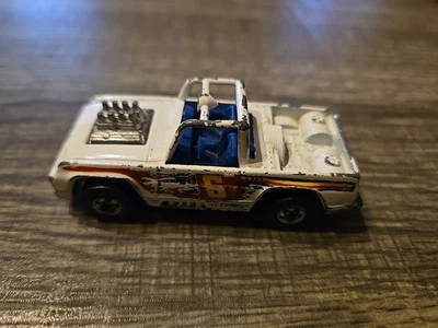 Hot Wheels Flying Colors Baja Bruiser Blanco 1973 Mattel Hong Kong Foto 1 de 3