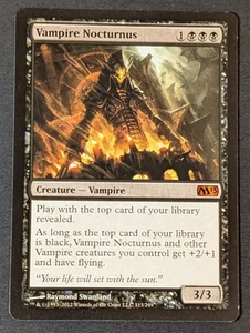MTG - 1x Vampire Nocturnus - Core Set 2013 - LP - Magic The Gathering - #113 - Imagen 1 de 9