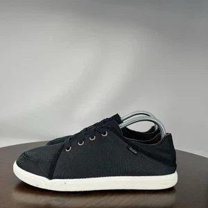 Olukai Li Maka Schuhe Jugend Jungen 4 schwarz bequem faltbar Slipper Turnschuhe - Bild 1 von 19