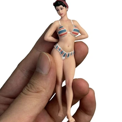 Resin Diorama 1:18 Car Driver Miniature Figurine Doll Toys Scene Props - Image 1 of 4