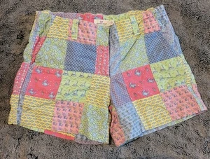 Vineyard Vines Girls Patchwork Nautical Mermaid Shorts Adjustable Waist Size 12 - Picture 1 of 4