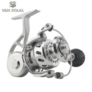 VAN STAAL Ultimate Aluminium Body Spinning Reel VR50 Silver - Picture 1 of 4