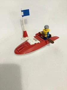 Lego Minifigure Paddle Boat and Bouy - Picture 1 of 3