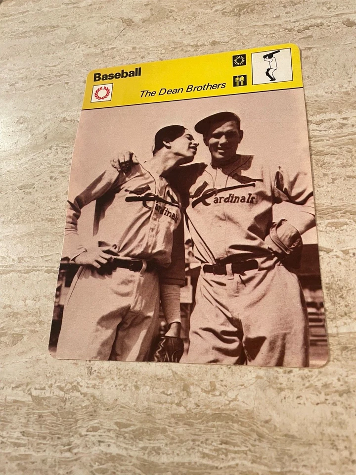 Sportscaster Baseball 1979 #70-13 - Dizzy & Daffy Dean - St. Louis Cardinals MT Foto 1 de 1