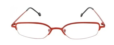 New Authentic l.a.Eyeworks REEF 580 90s Vintage Red Titanium Eyeglasses Frames Foto 1 de 4